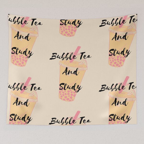 Item preview, Bubble tea and study designed and sold by justjanetvos.