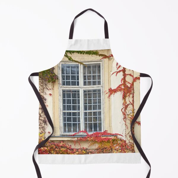 Item preview, wall with rustic window and creeper autumn season designed and sold by goceris.