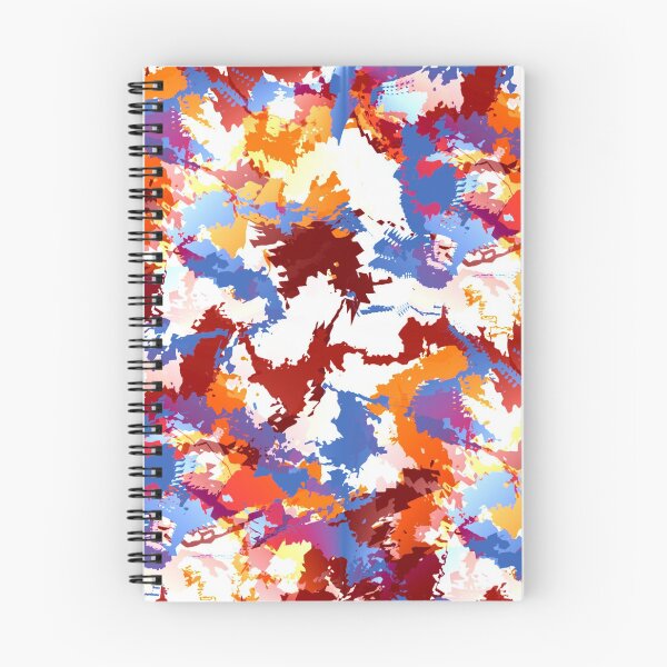 Item preview, Camouflage Pattern Dark Red Blue Pink Orange designed and sold by AraljanFusion.