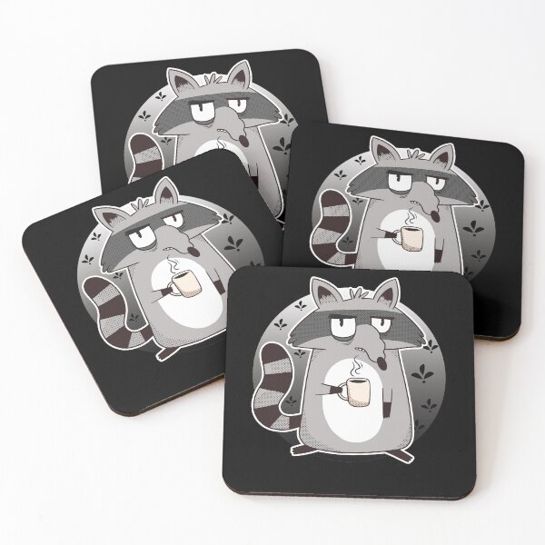 Item preview, Tired Raccoon designed and sold by Gravity1206.