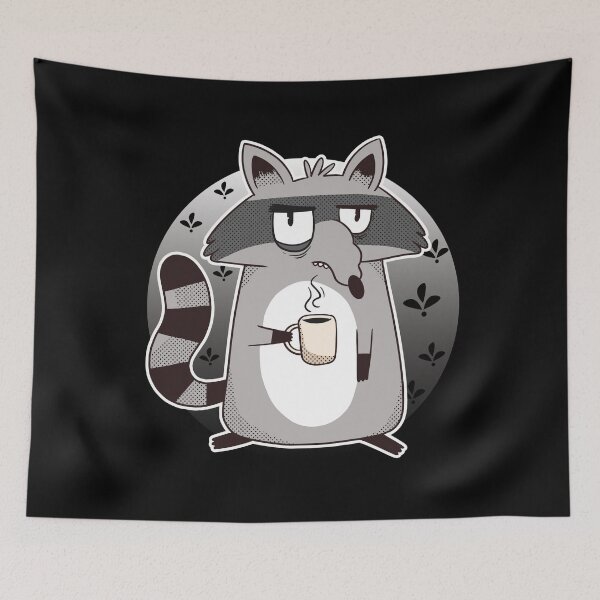 Item preview, Tired Raccoon designed and sold by Gravity1206.