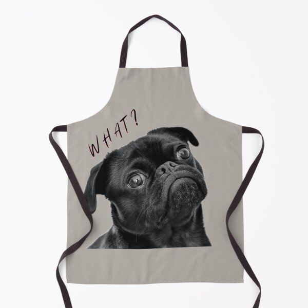 Item preview, Funny Pug asking WHAT? designed and sold by whatsthatdesign.