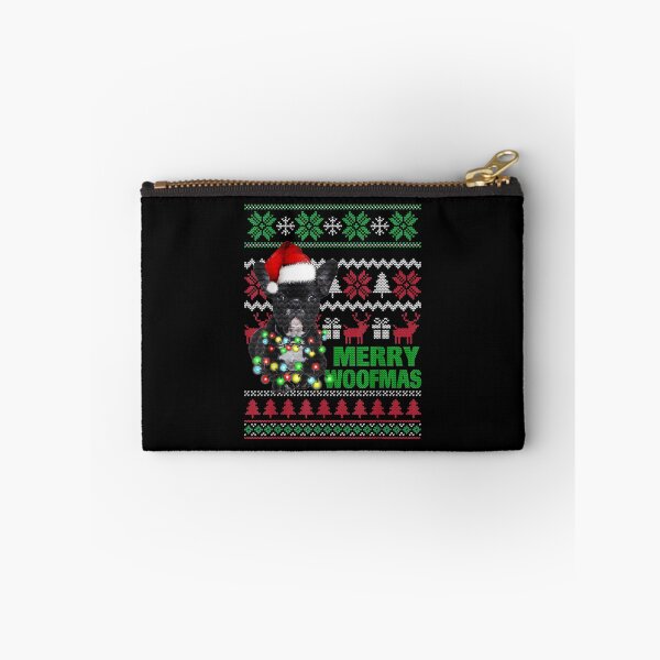 Item preview, French Bulldog For Merry Woofmas Ugly Christmas Sweaters designed and sold by LenaEhrlichmann.
