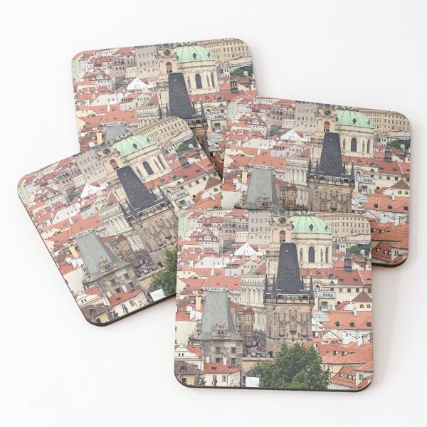 Item preview, buildings churches and towers Old town Prague cityscape Czech Republic designed and sold by goceris.