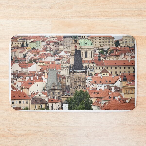 Item preview, buildings churches and towers Old town Prague cityscape Czech Republic designed and sold by goceris.
