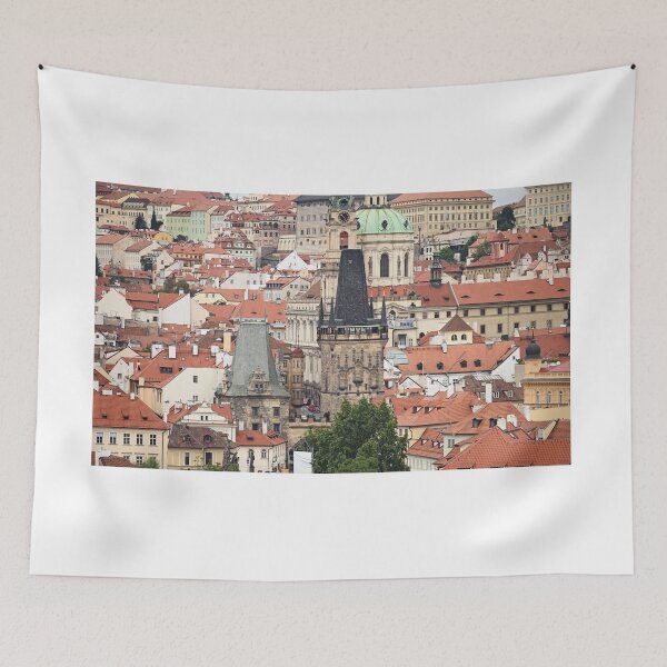Item preview, buildings churches and towers Old town Prague cityscape Czech Republic designed and sold by goceris.
