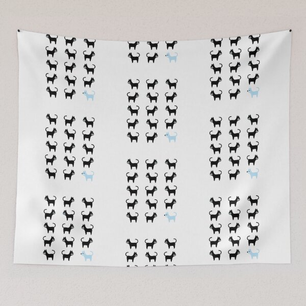 Item preview, blue cat designed and sold by EnlightParis.