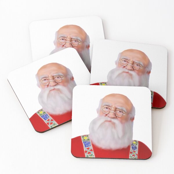 Item preview, Ed Asner Santa Elf Digital Painting Portrait designed and sold by Victoria Charvill.