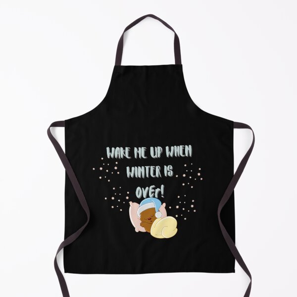 Item preview, Wake Me Up When Winter Is Over Teddy Bear Design Black  designed and sold by diverseidentity.