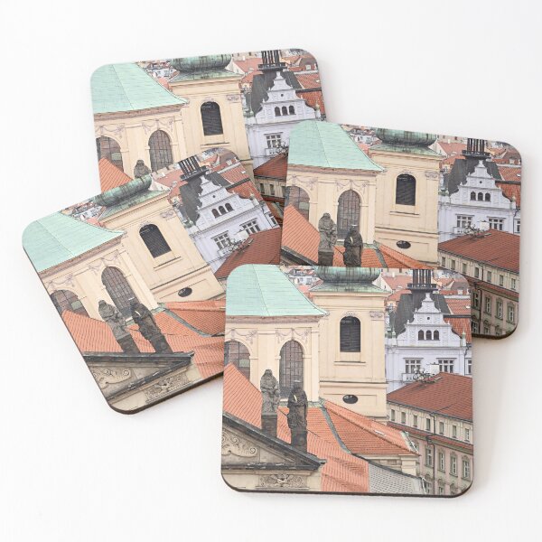 Item preview, statues on buildings in old town Prague designed and sold by goceris.