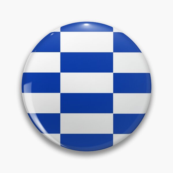 Item preview, Blue & white football team colours (chequered) designed and sold by NiceEggThreads.