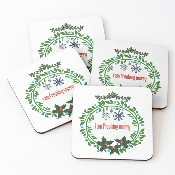 Item preview, i am freaking merry designed and sold by FunnyOfferings.