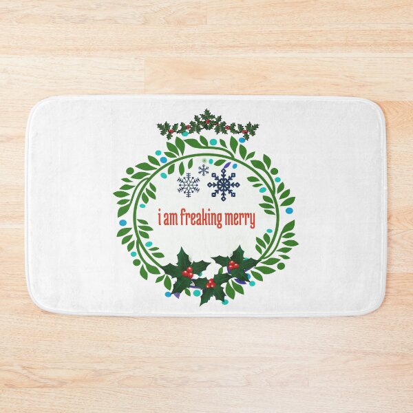 Item preview, i am freaking merry designed and sold by FunnyOfferings.