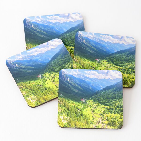 Item preview, Beautiful view of a valley in the Italian mountains! designed and sold by 360DESIGNING.