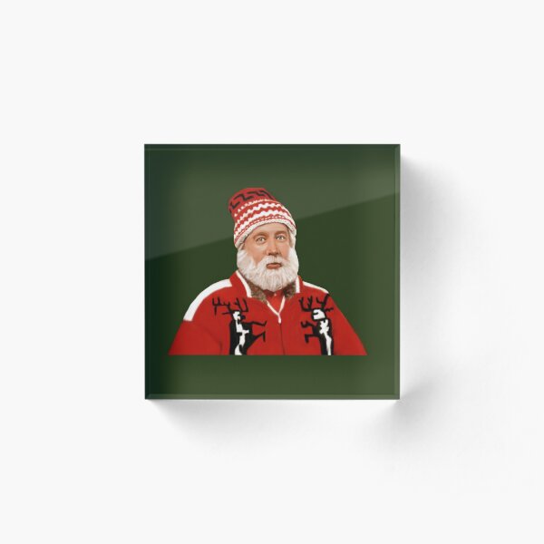 Tim Allen Santa Clause Santa Digital Art Wood Christmas Decoration Tree Yule