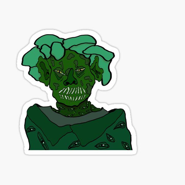 green creature  Sticker