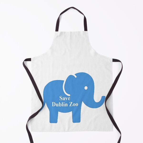 Item preview, Dublin Zoo blue elephant designed and sold by NancyArtDesigns.