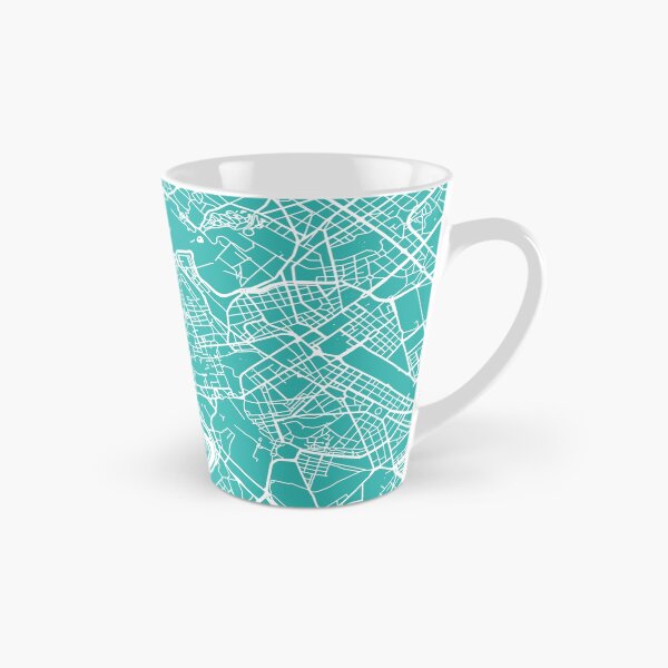 Item preview, Mapa de Roma turquesa designed and sold by mapsart.