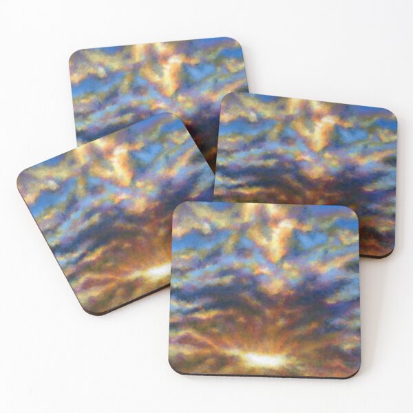 Item preview, Skyscape sunburst painting designed and sold by Marion Yeo.