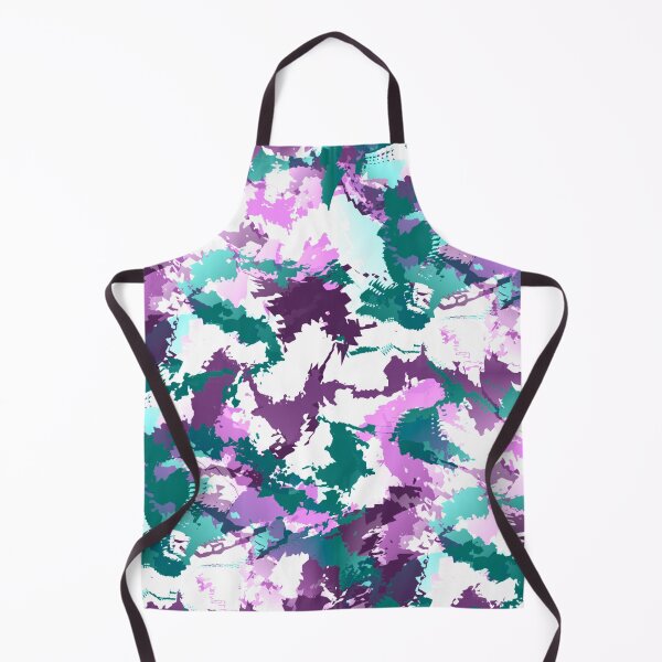 Item preview, Camouflage Pattern Teal Purple designed and sold by AraljanFusion.
