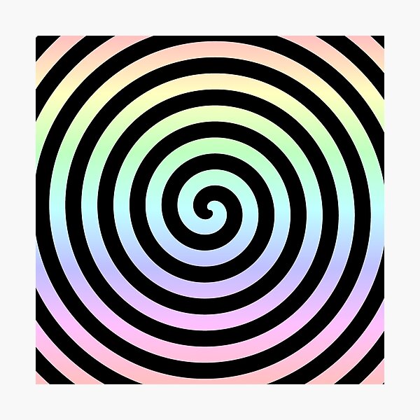 Does this colourful spiral spin or not? This hypnotic optical illusion will  test your eyes and your mind