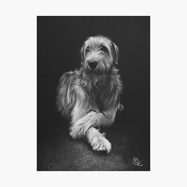 Item preview, Tegann (Irish Wolfhound) designed and sold by Elena Kolotusha.