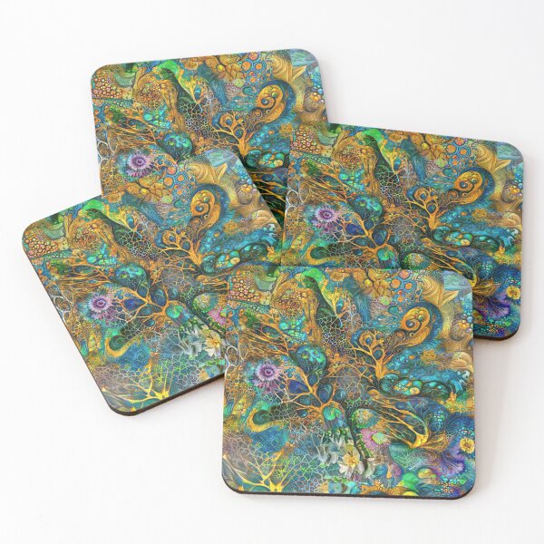 Item preview, Deepdream floral abstraction designed and sold by blackhalt.