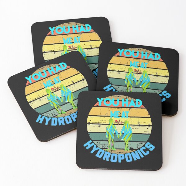 Item preview, Hydroponics - You Had Me At Hydroponics, Couple in Retro Sunset designed and sold by PacificStreams.