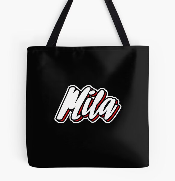 Mila Initial Tote Bag