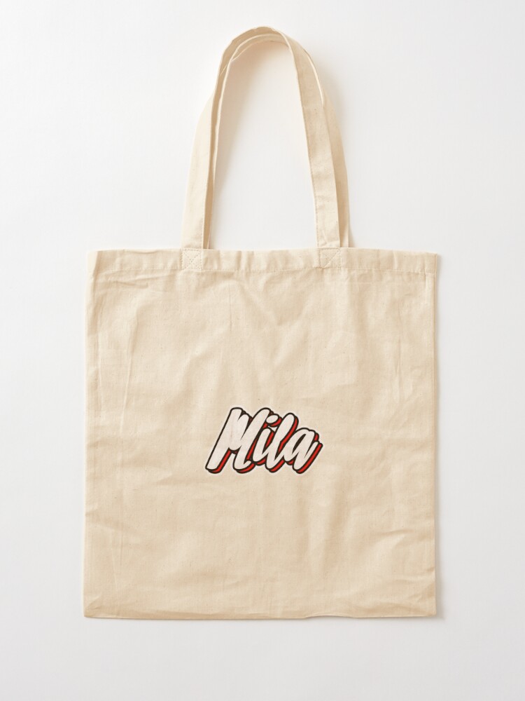 Mila Initial Tote Bag