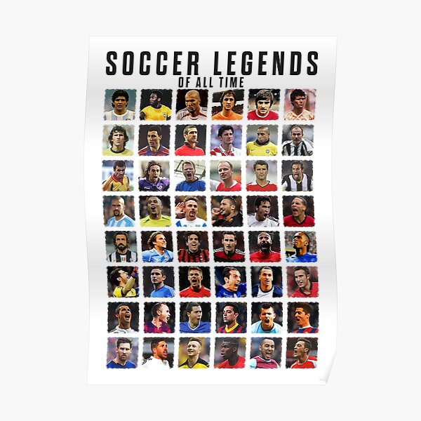 Soccer Legends Poster