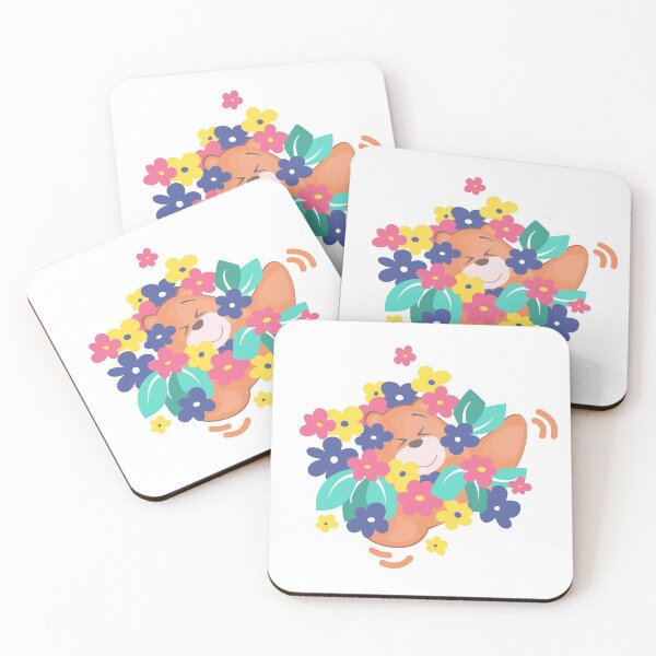 Item preview, Jelly Bear in the Flowers  designed and sold by Jelly Bear.