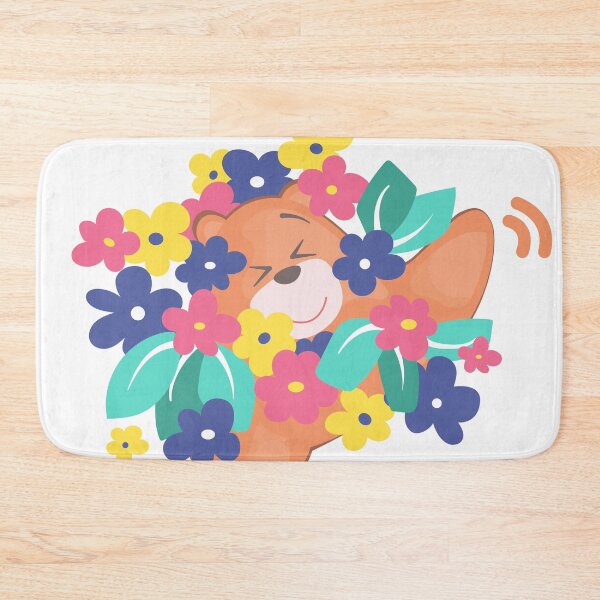 Item preview, Jelly Bear in the Flowers  designed and sold by Jelly Bear.