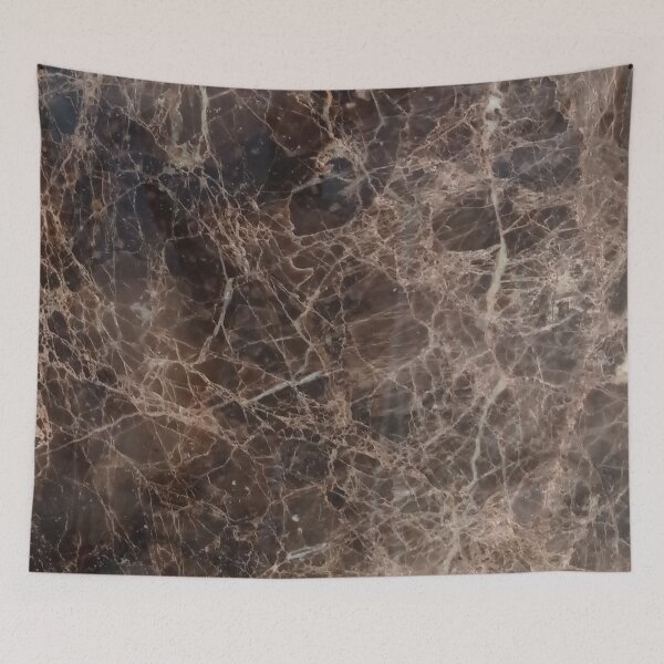 Item preview, wavy brown marble photograph designed and sold by NoetherSym.