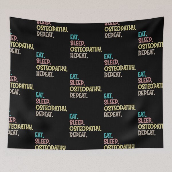 Item preview, Eat Sleep Osteopathy Repeat designed and sold by Life Shop.