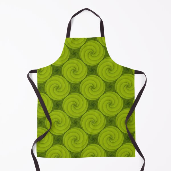Item preview, Geometric Green Colored Spiral Abstract pattern designed and sold by adityanik.