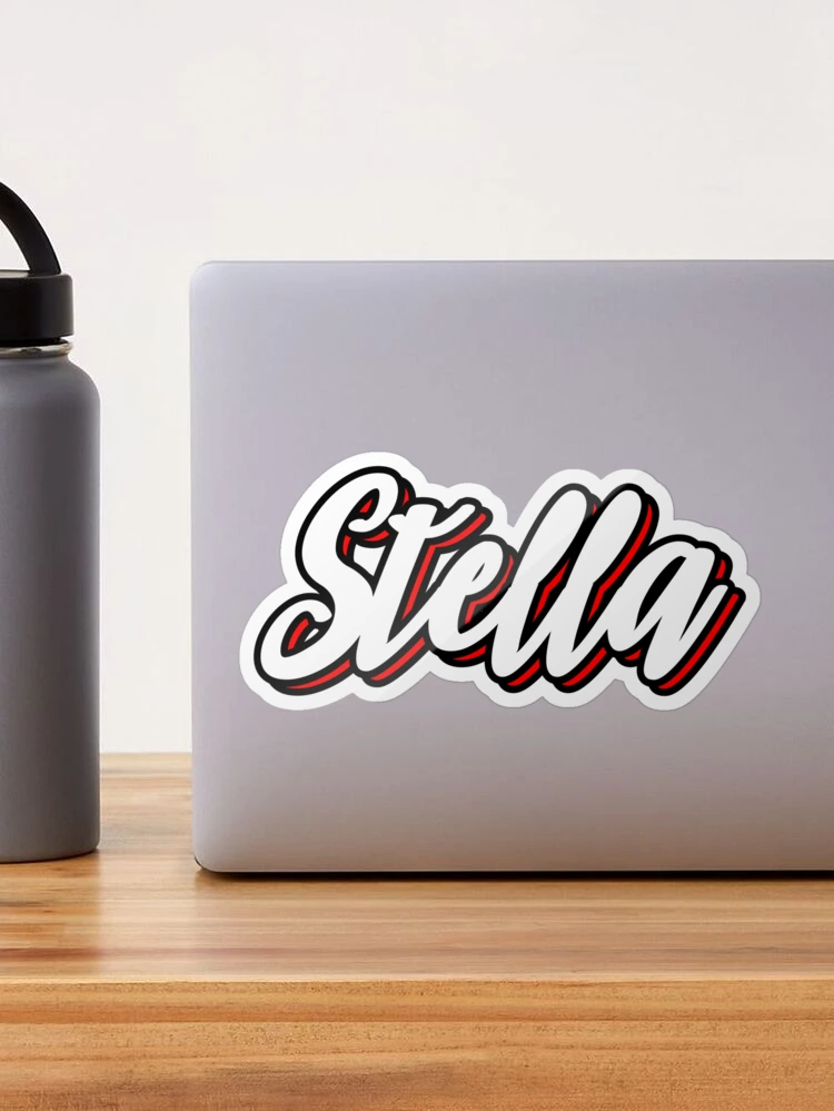 Stella first name - hand lettering design