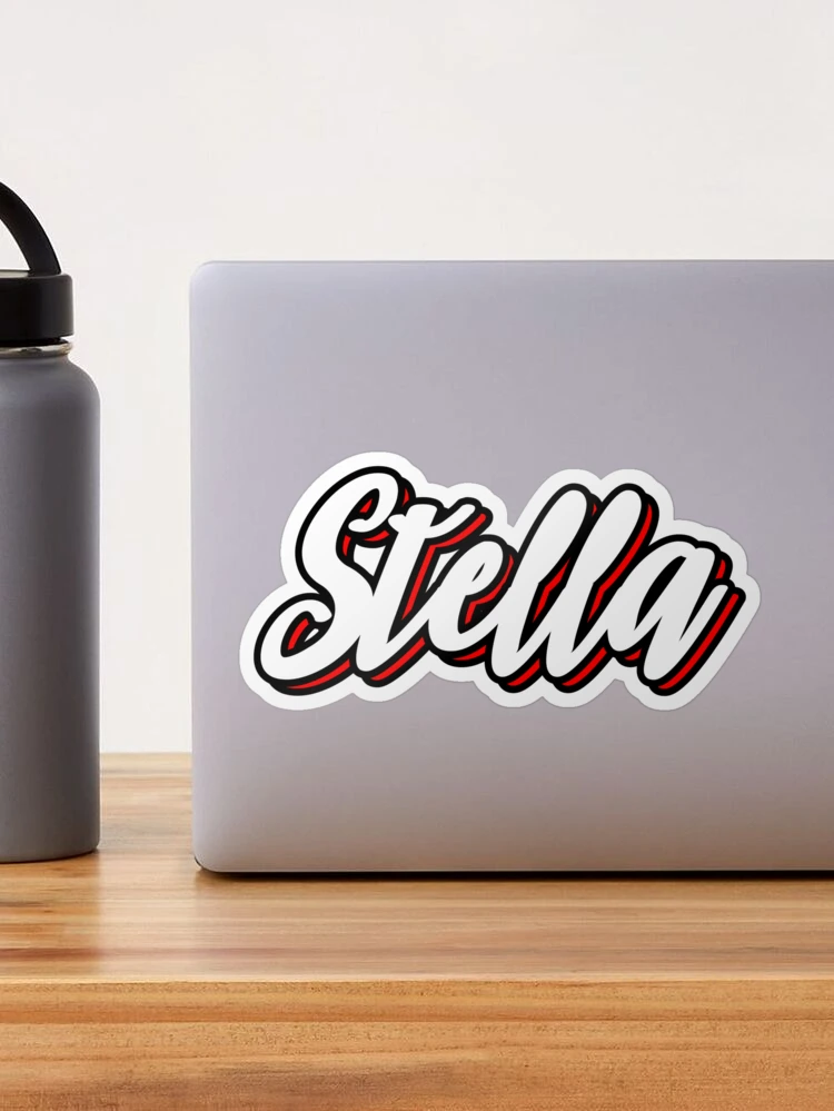 Stella first name - hand lettering design