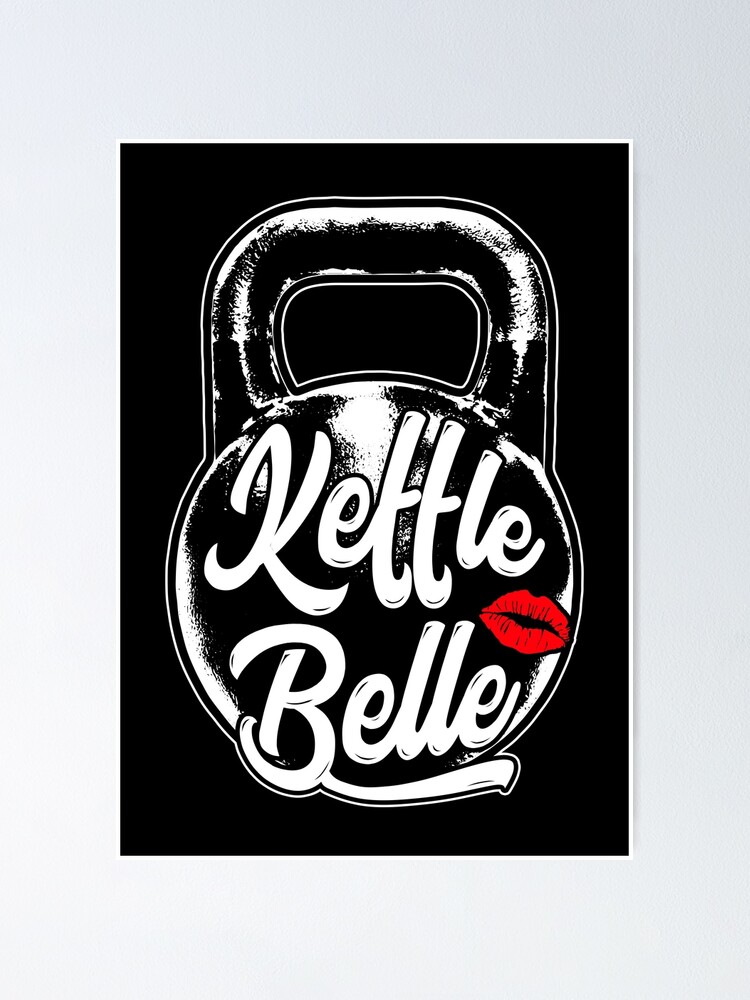 Kettlebell Kettle Belle Gym Training Poster