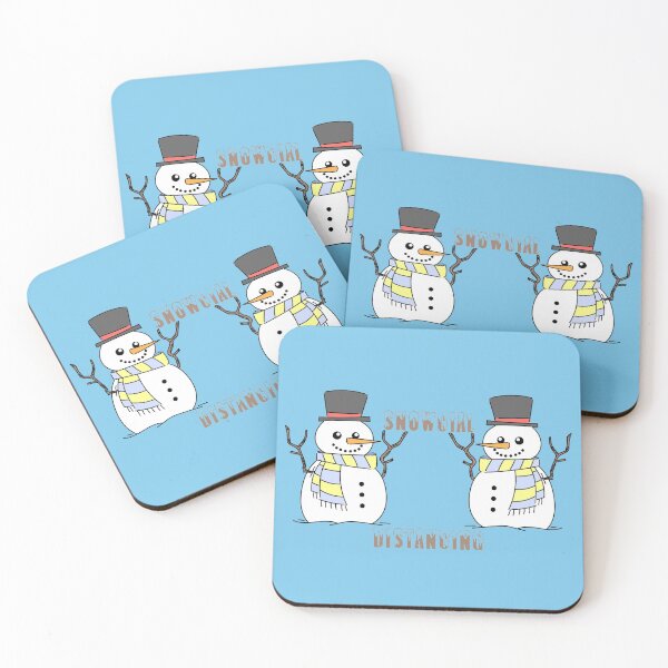 Item preview, Snowcial distancing designed and sold by dreamofdenim.