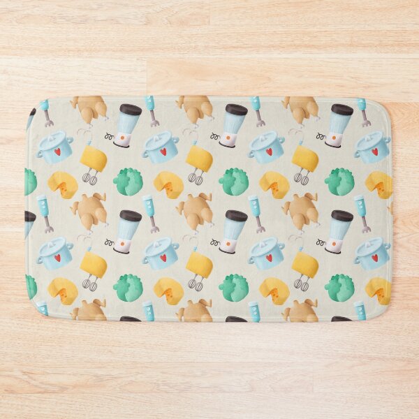 Item preview, Funny Kitchen Seamless Patterns  designed and sold by labatchino10.