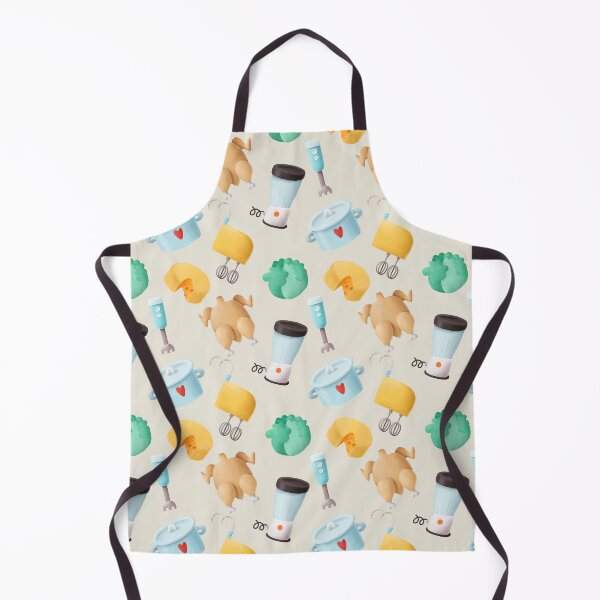 Item preview, Funny Kitchen Seamless Patterns designed and sold by labatchino10.
