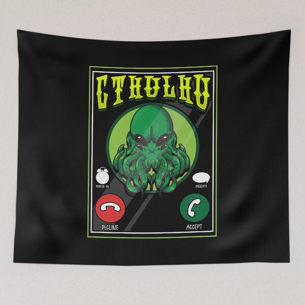 Item preview, The Call Of Cthulhu Fictional Dark Occult Monster designed and sold by perfectpresents.