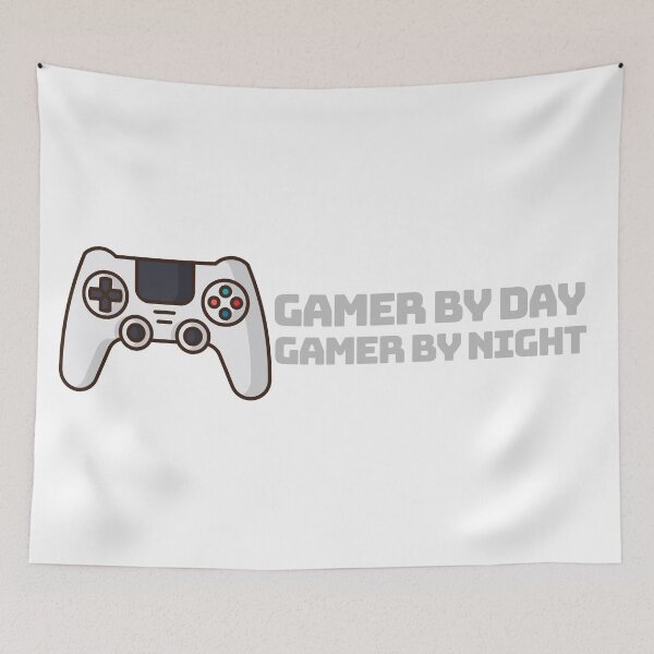 Item preview, GAMER BY DAY GAMER BY NIGHT designed and sold by PandaSoul.