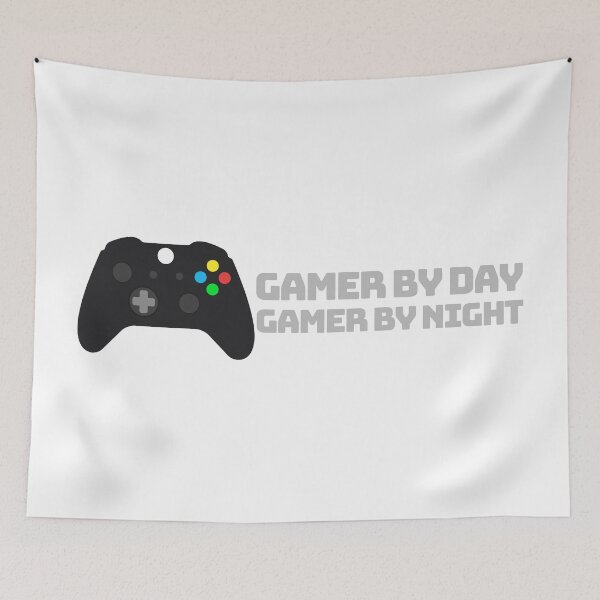 Item preview, GAMER BY DAY GAMER BY NIGHT designed and sold by PandaSoul.