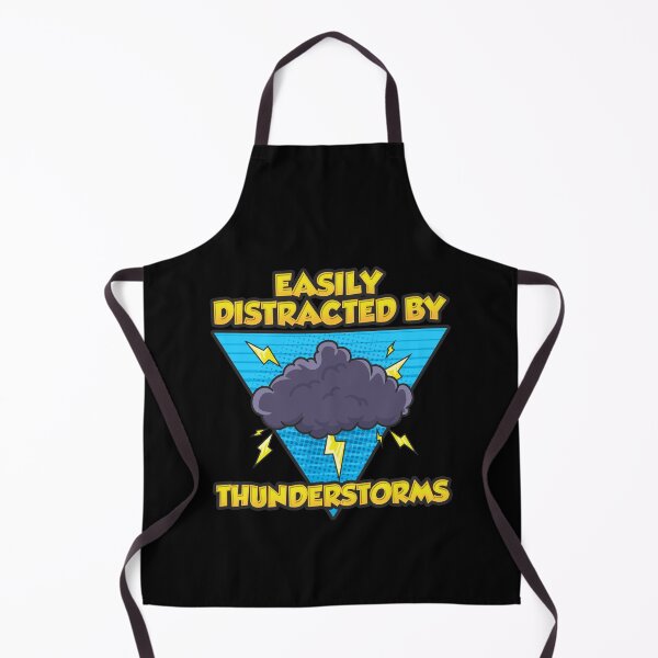 Item preview, Easily Distracted By Thunderstorms Storm Chaser designed and sold by perfectpresents.