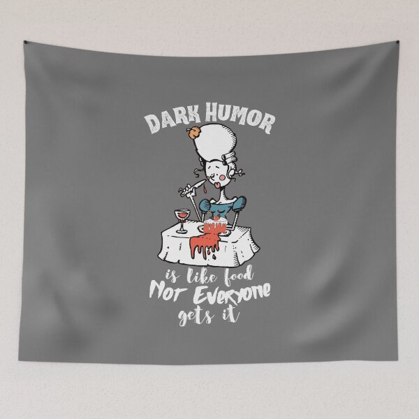 Item preview, Dark Humor is Like Food Not Everyone Gets It designed and sold by VBeesTees.