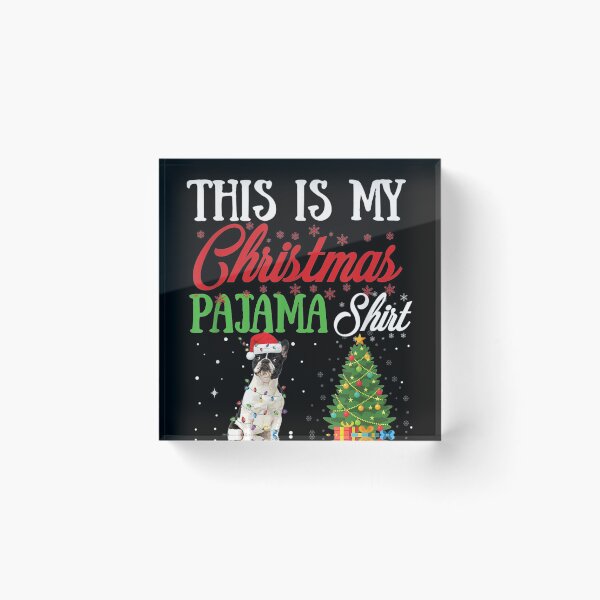 Item preview, This Is My Christmas Pajama Shirt French Bulldog Lover Dogs designed and sold by LenaEhrlichmann.