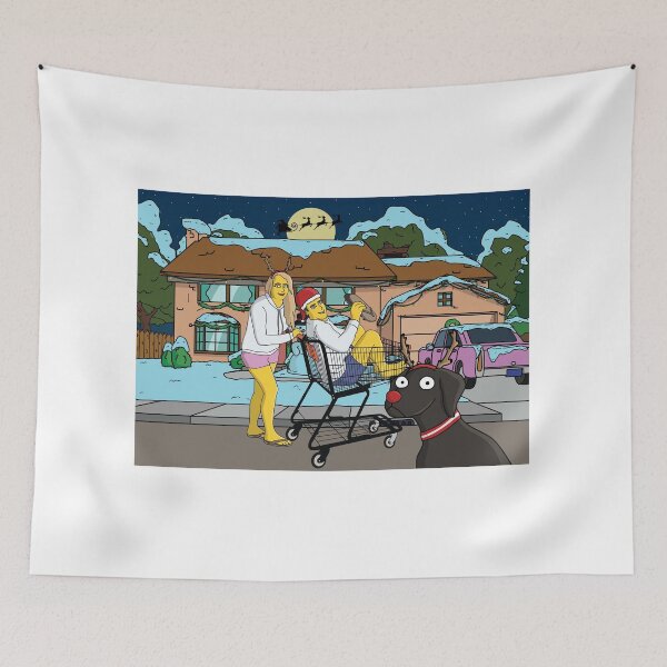Item preview, Simpson xmas shoping designed and sold by Cartoonsy.