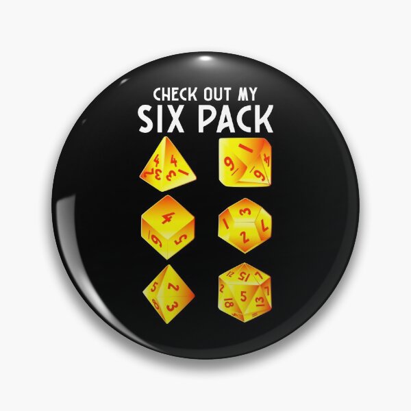 Item preview, Funny Check Out My Six Pack Dice Pun designed and sold by perfectpresents.